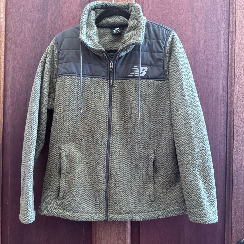 New Balance Olive and Black Women's Jacket